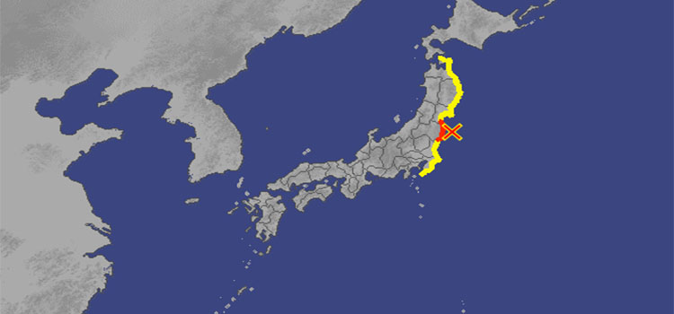 日本福岛地震，日本多地区物流受影响